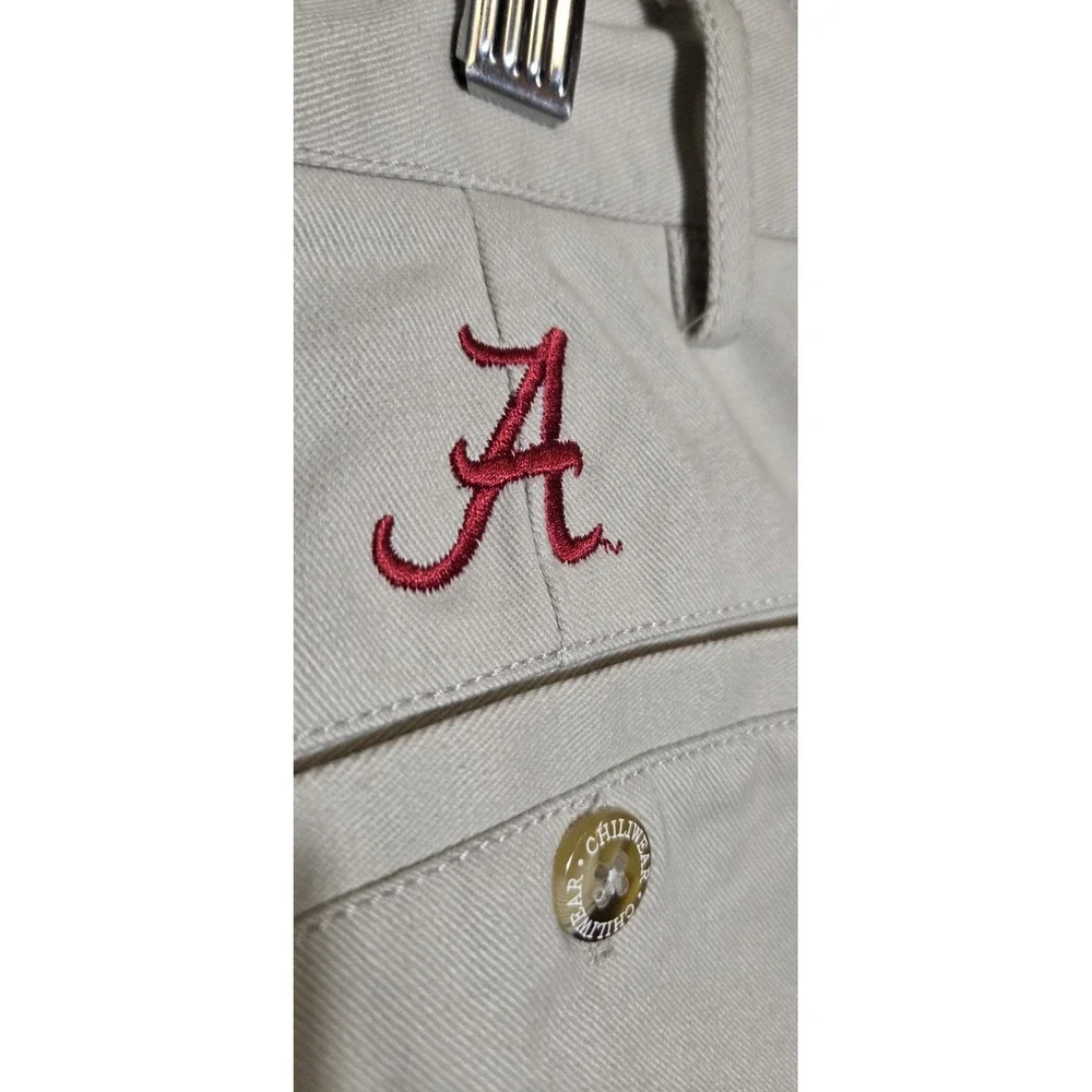Chiliwear 36x30 University Of Alabama  Pleated Khaki Pants, Football, Roll Tide